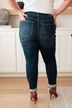 Load image into Gallery viewer, Rowena High Rise Pull On Double Cuff Slim Jeans
